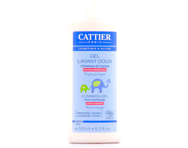 Gel lavant doux bébé 500 ml